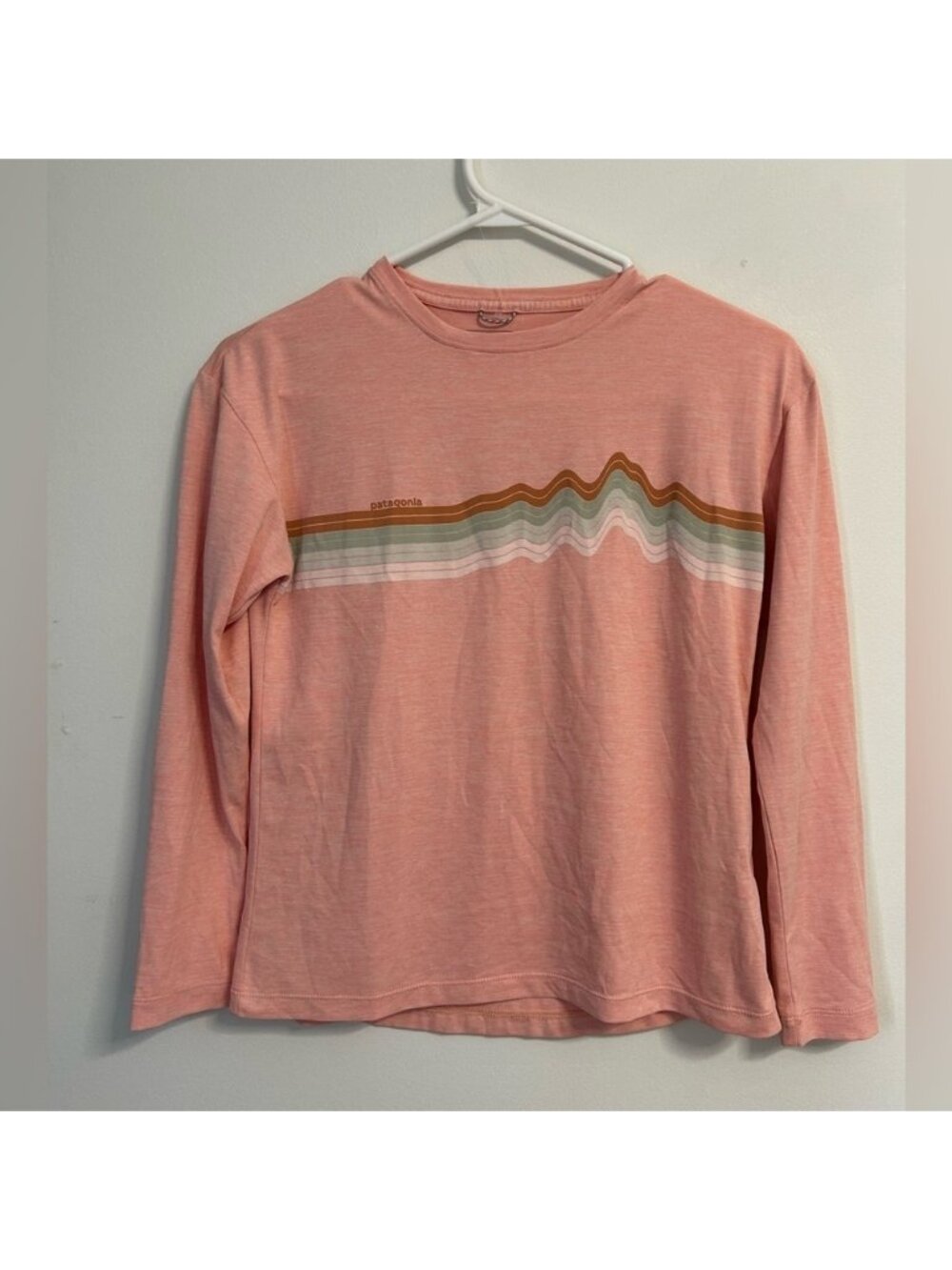 Patagonia Outdoor Pink Long‎ Sleeve Top